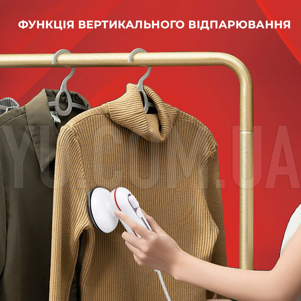Портативна дорожня міні-праска R 1265 кругла з функцією відпарювача 350 Вт Портативна дорожня міні-праска R 1265 кругла з функцією відпарювача 350 Вт